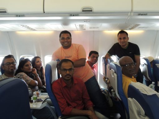 Dubai - Inside the Flight | Khfl Team | Dubai Trip | Enjoy dubai | Inside Plane