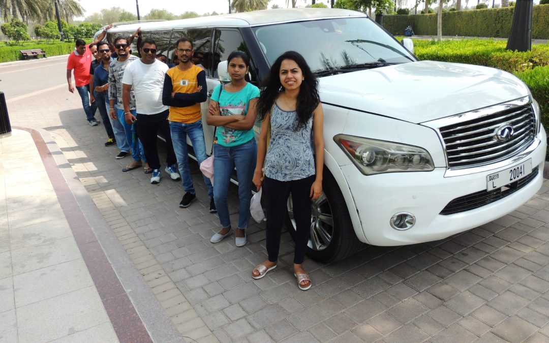 Limo Ride | Dubai Lemo Ride | Team Khfl | Business Trip