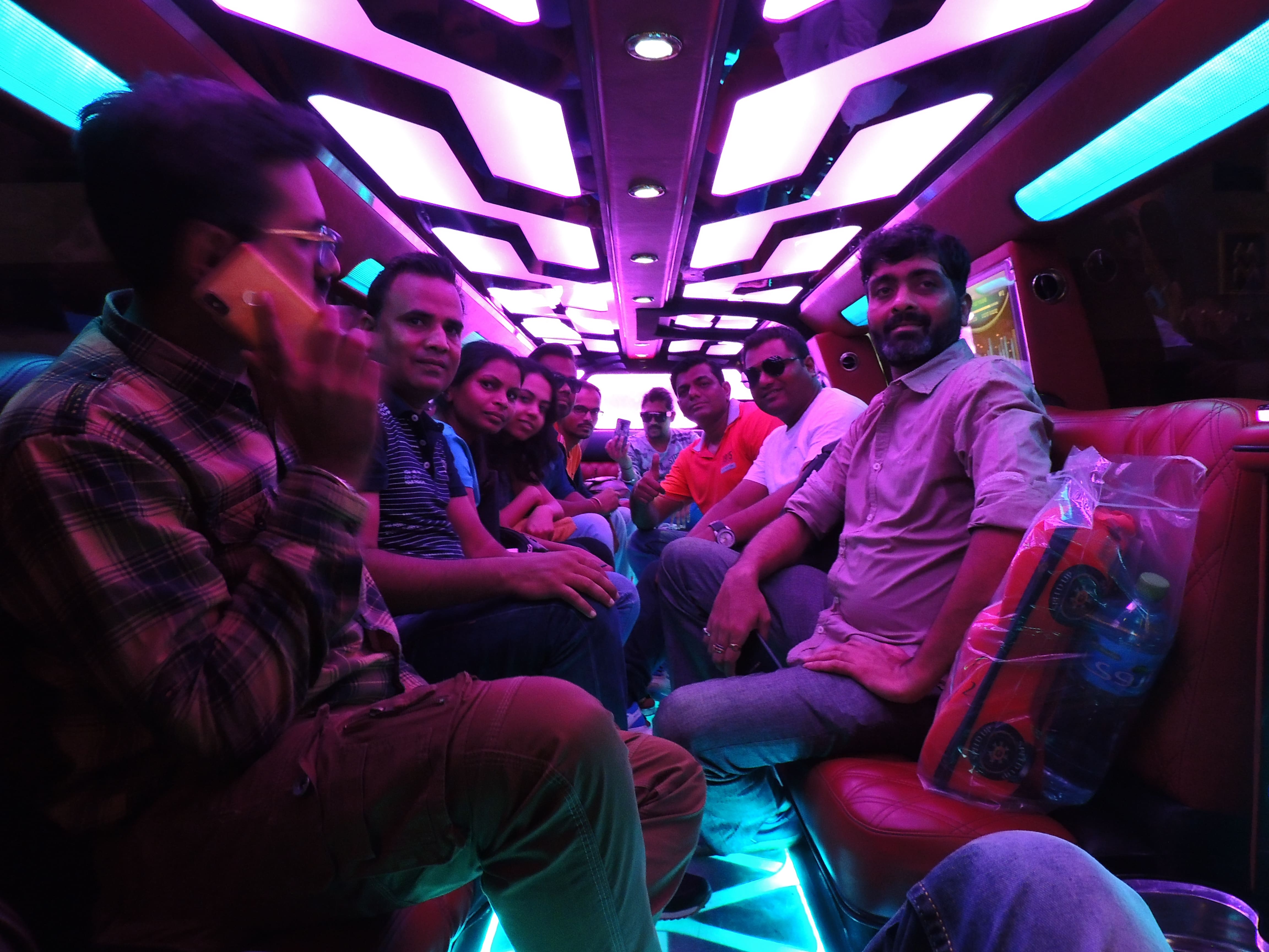 Limo Ride | Dubai Lemo Ride | Team Khfl | Business Trip